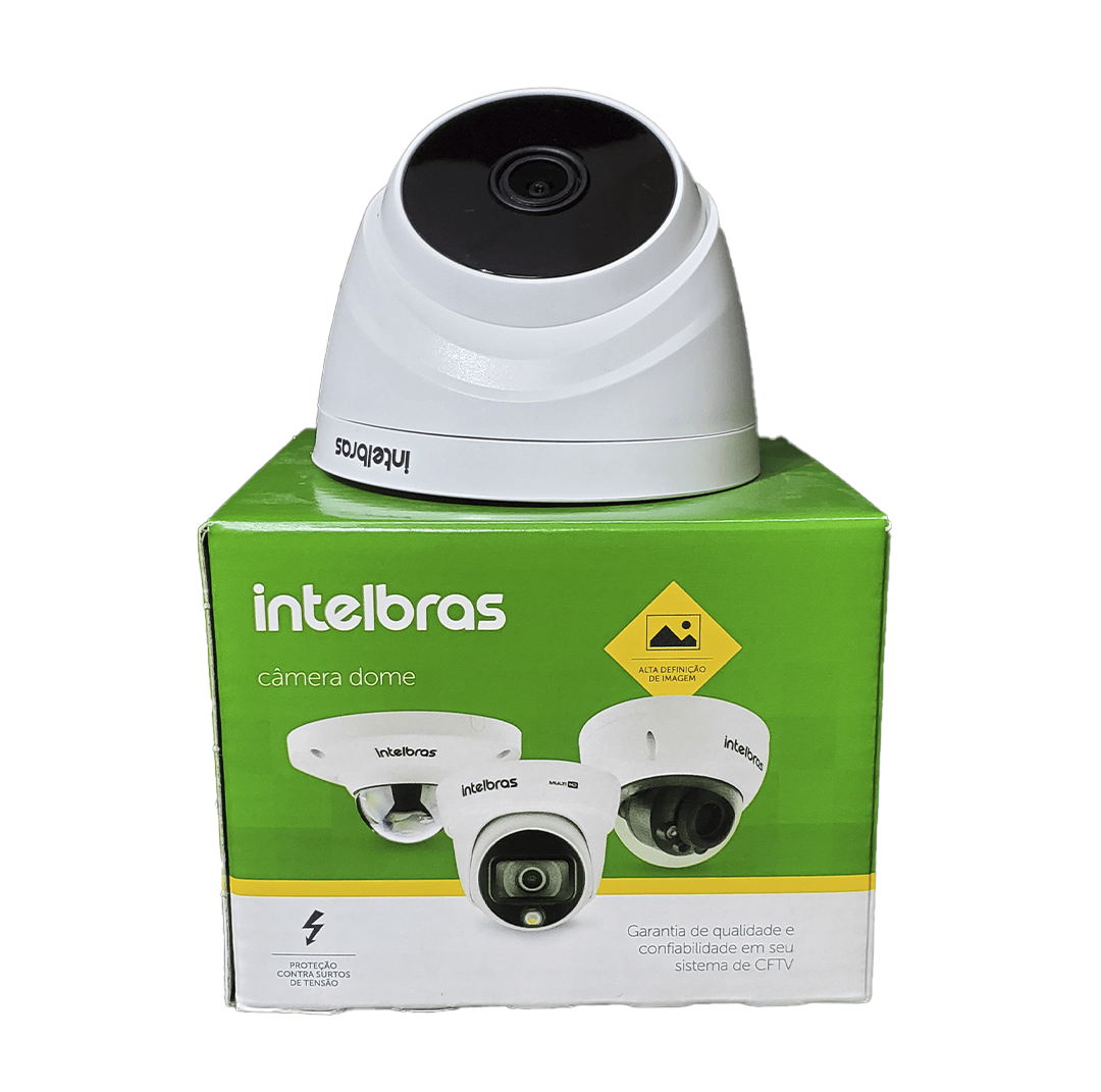 Câmera Intelbras Dome VHD 1420 D 4 Megapixels (4.0MP | 1440p | 3.6mm | Plástico) - CFTV Clube | Brasil