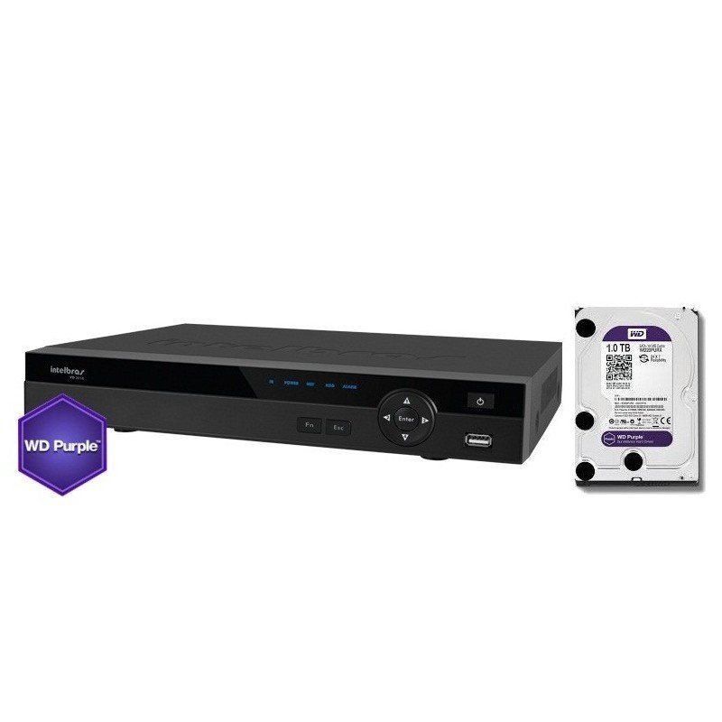 HD Sata Western Digital (WD) Purple 1TB - Sugerido pela Intelbras  - CFTV Clube | Brasil