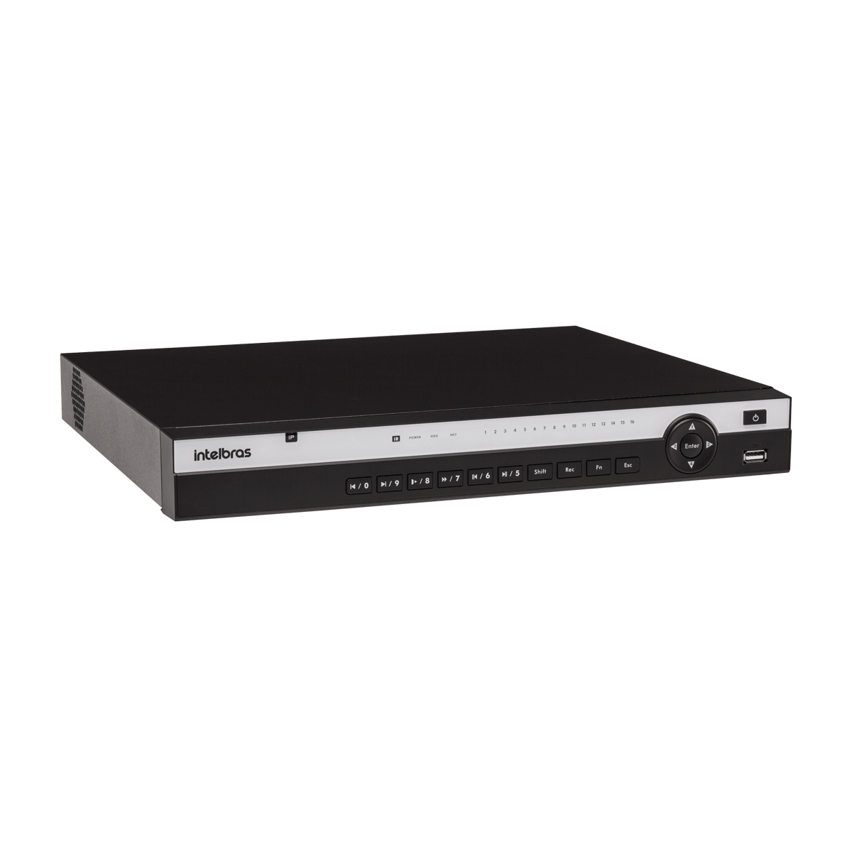 NVD Intelbras 16 Canais Multi HD Full HD PoE 3116 P - CFTV Clube | Brasil