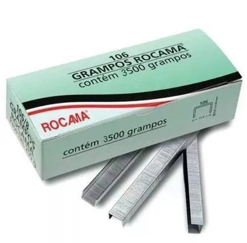 Grampo Carpete Rocama 106/6MM 3500 Peças