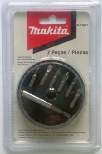 Kit Bits Com 7 Pecas D-15687 Makita