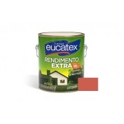 Tinta Rendimento Extra Acrílico Vermelho Cardinal 3,6 Litros Eucatex