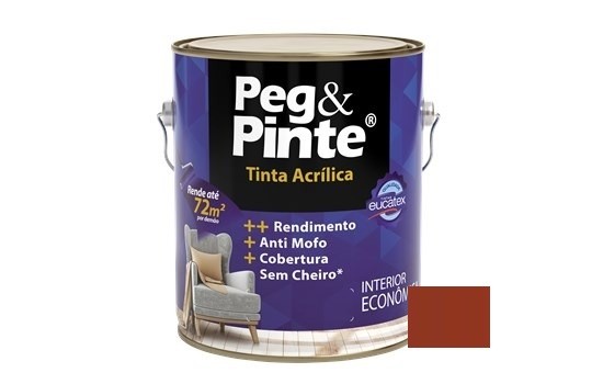 Tinta Peg&Pinte Acrílica Especiaria Antiga 3,6 Litros Eucatex