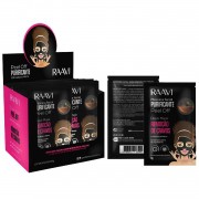 Máscara Facial Raavi Black Mask Peel Off Cx 50 Sachês 8g