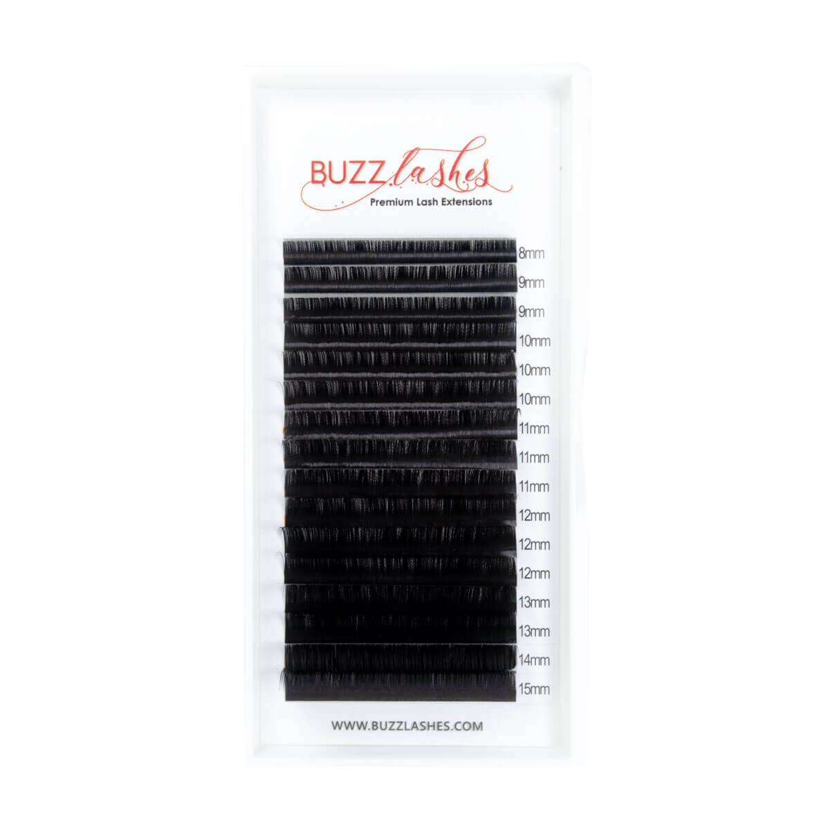 Cílios Buzz Lashes Silk Premium Bandeja Mix 8-15mm