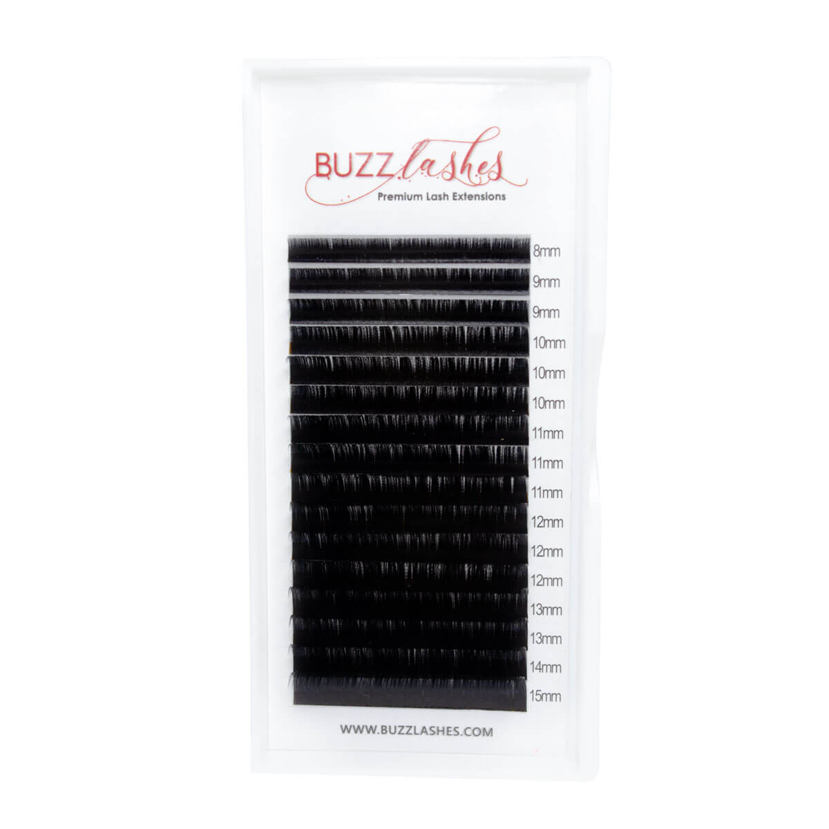 Cílios Buzz Lashes Silk Premium Bandeja Mix 8-15mm