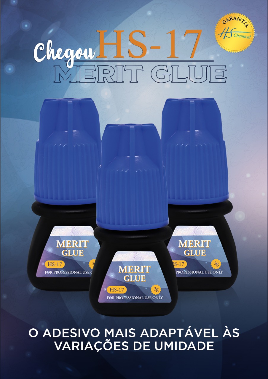 Cola HS-17 Merit Glue para Extensão de Cílios 3ml