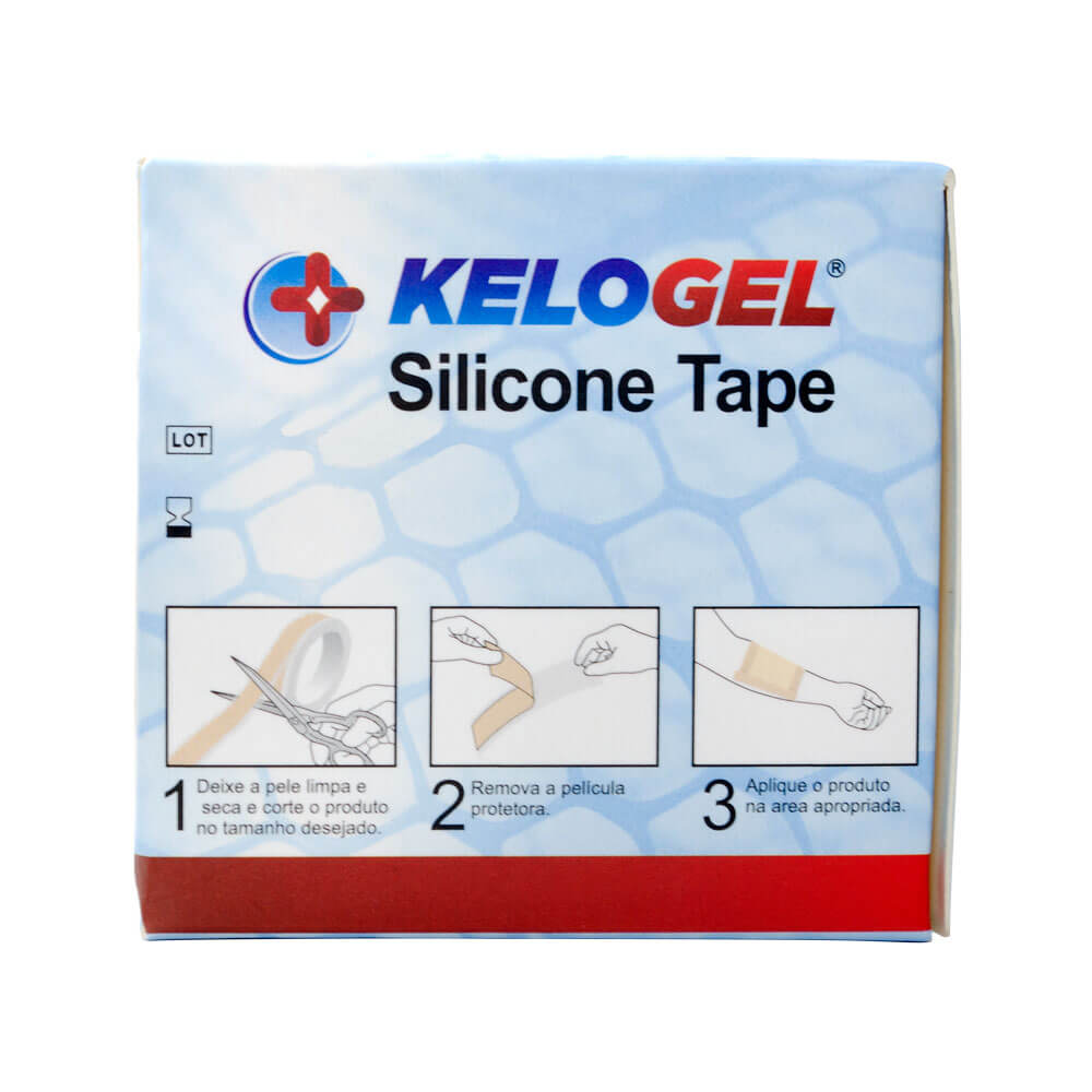 Kelogel Tape Silicone Médico Hospitalar 4cmx3m