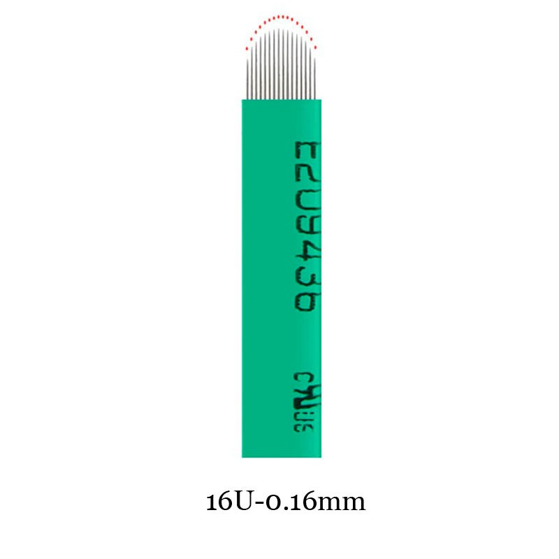 Lâmina Tebori Flex U Nano 0.16mm Kit 5un