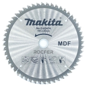 Disco de Serra 52D Makita 165mm x 20mm D-62474