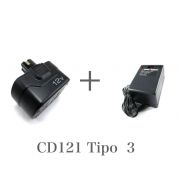 Kit Bateria CD121 Tipo 3 + Carregador Bivolt Black e Decker
