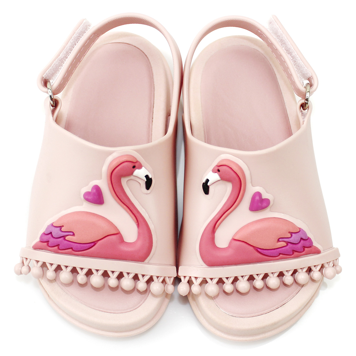 Sandália Plugt Mini Bizz Flamingo Rosa - Foto 0