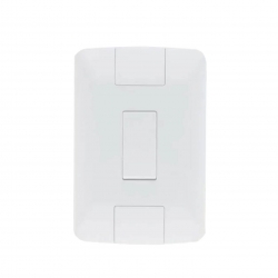 Conjunto 4x2 1 Interruptor Simples Branco Tramontina Aria - Código 57241001