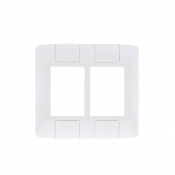 Placa 4x4 6 Módulos Branco Tramontina Aria - Código 57203031