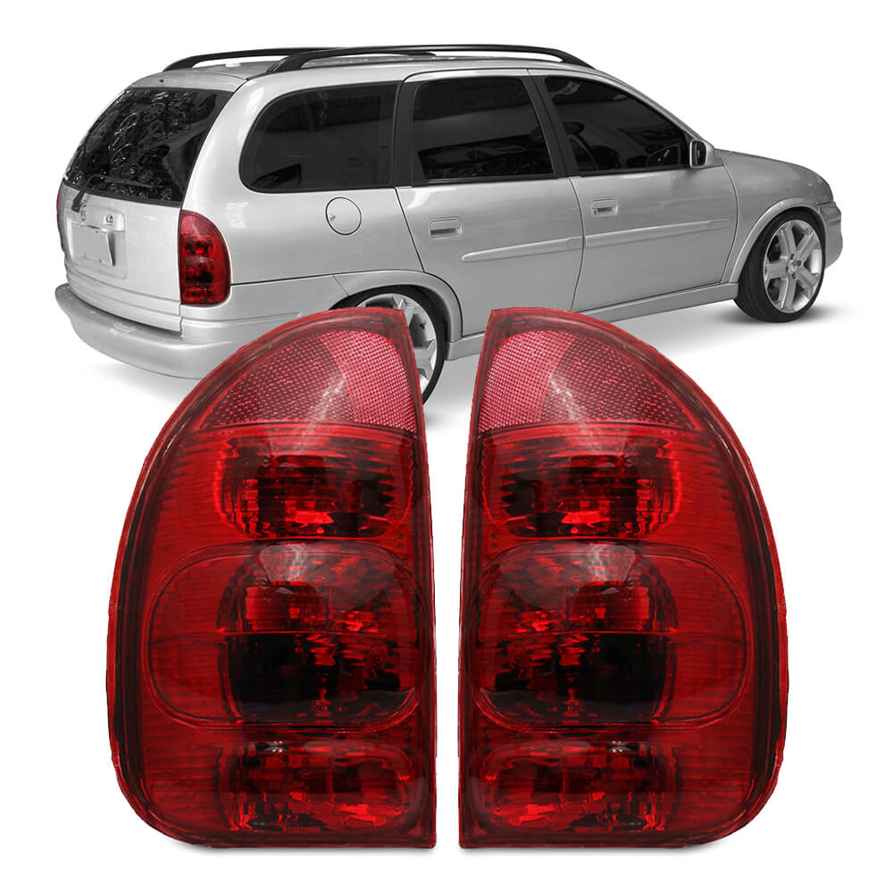 Lanterna Traseira Corsa Hatch Pick-up Wagon 96 97 98 99 00 01 02 03 Modelo RED