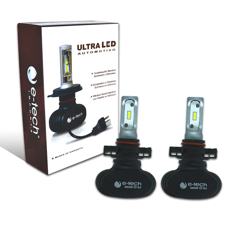 Lampada Ultra LED Encaixe H16 40W 8000K 3200 Lumens