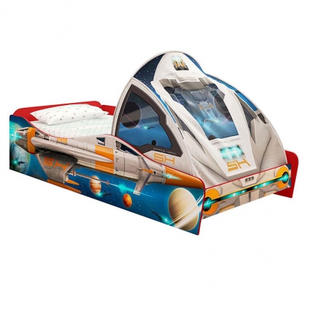Cama Infantil Space Plus com Dossel Cockpit 21A - Pura Magia