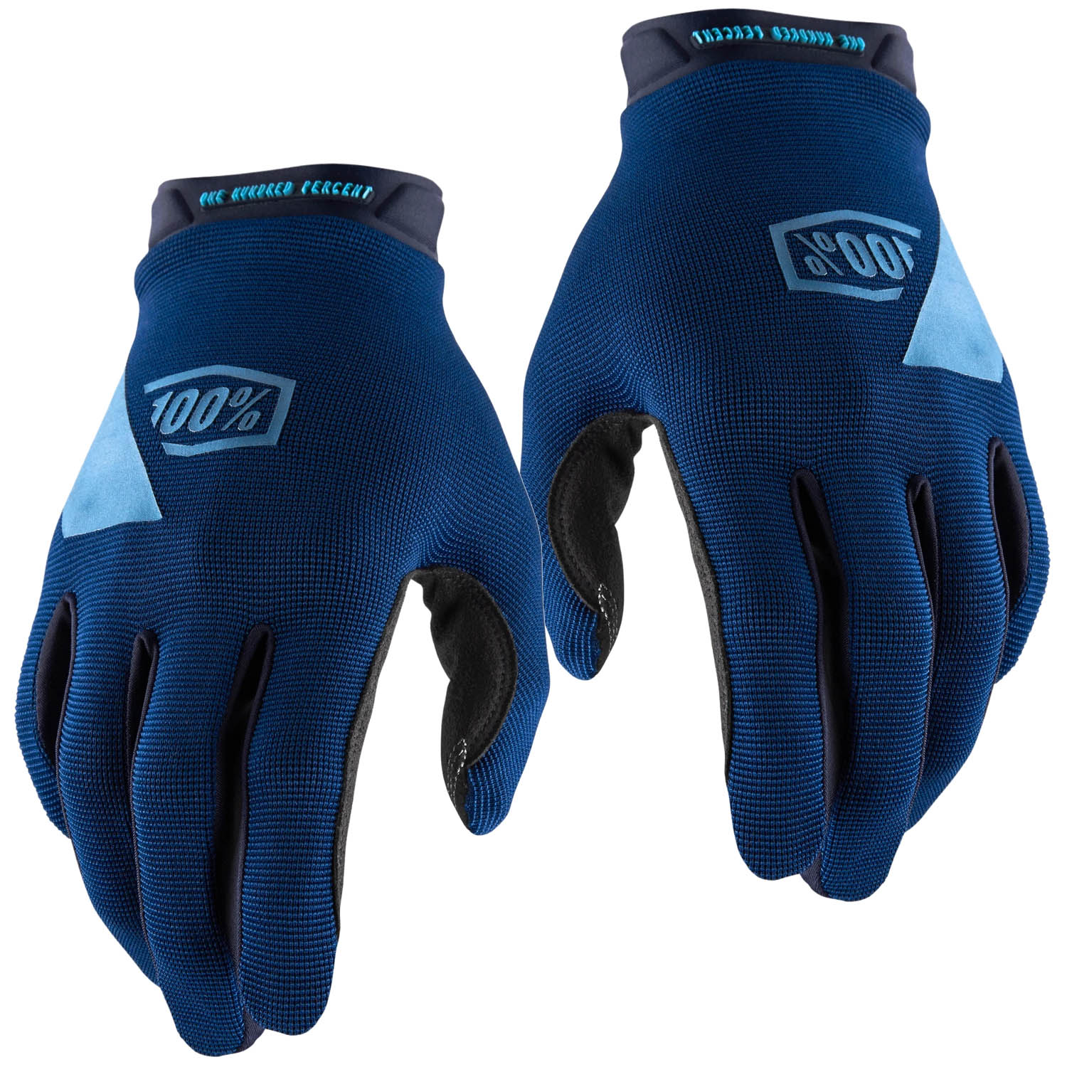 Luva 100% Ridecamp Gloves Azul