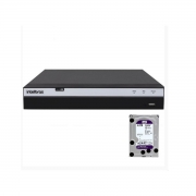 Kit Intelbras 6 Cam 1220b 1080p Dvr Mhdx 3108 Hd 4Tb Purple