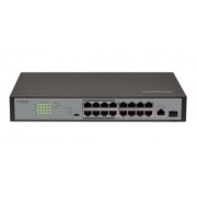 Switch 16P Fast PoE com 1P Gigabit e 1P SFP SF 1811 PoE