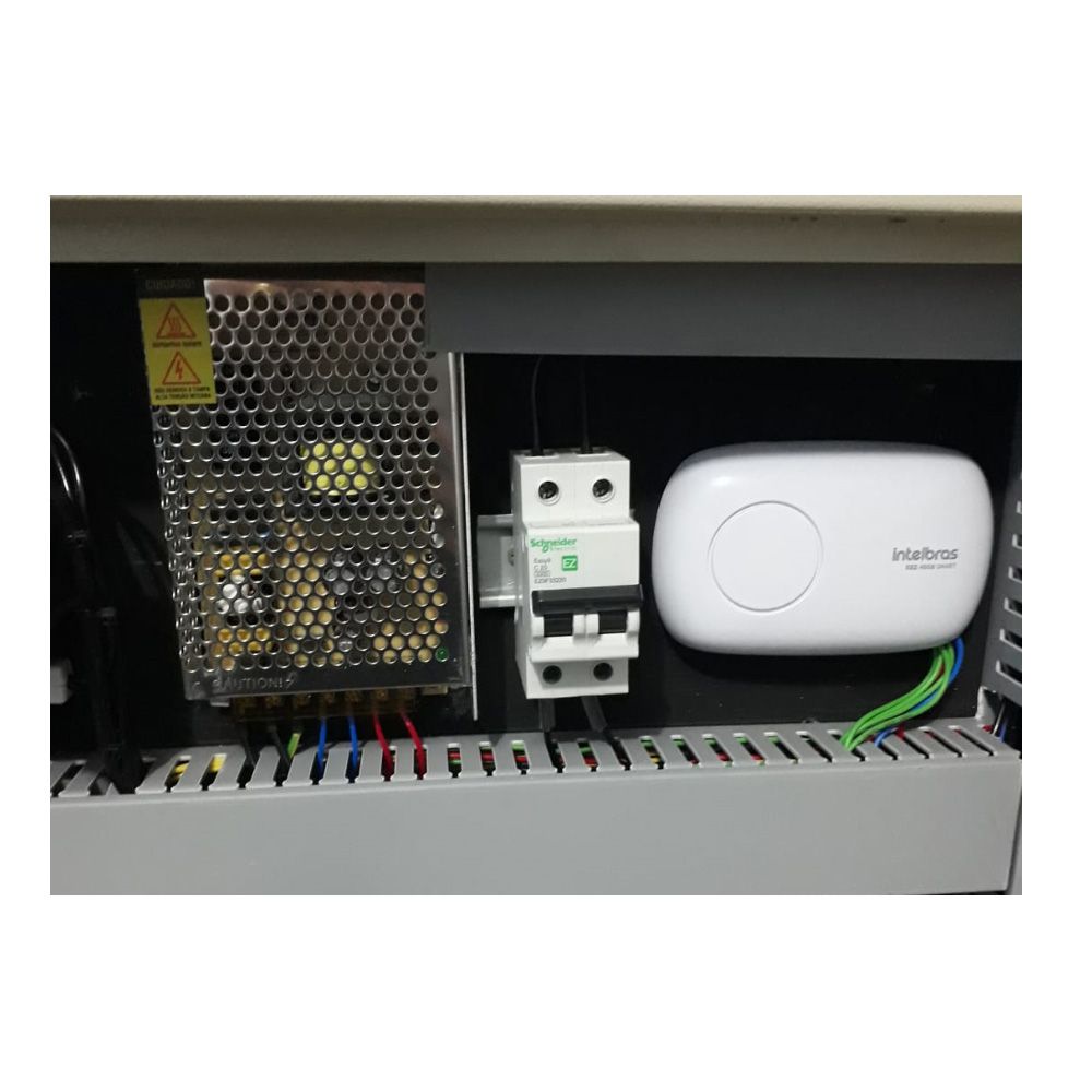 Painel Rack Cftv 16 Canais HD C/ HD 1TB e Central Alarme Gprs Ethernet