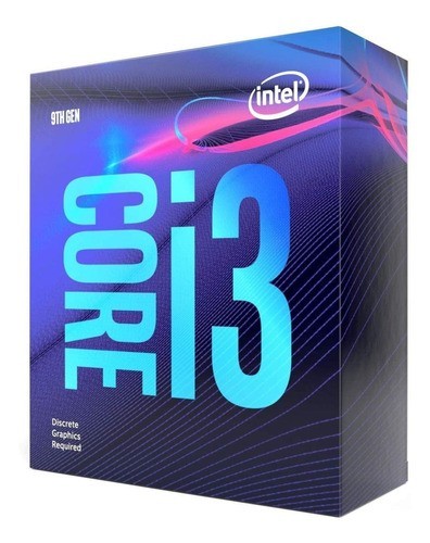 Processador gamer Intel Core i3-9100F BX80684I39100F de 4 núcleos e 4.2GHz de frequência