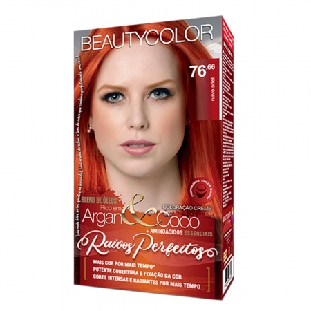 Kit BeautyColor Ruivos Perfeitos - 76.66 Ruivo Ariel