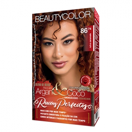 Kit BeautyColor Ruivos Perfeitos - 86.74 Ruivo Caramelo