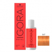 Kit Igora Royal HD 9-7 e Oxigenada 30vol 9%