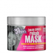 Soul Power Máscara De Reabilitação Color Curls Rehab Mask - 400g