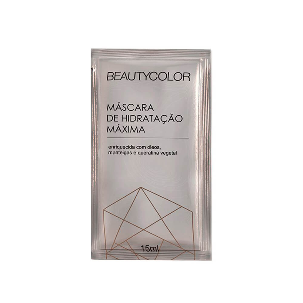 BeautyColor Sachê Máscara de Hidratação Máxima - 15ml