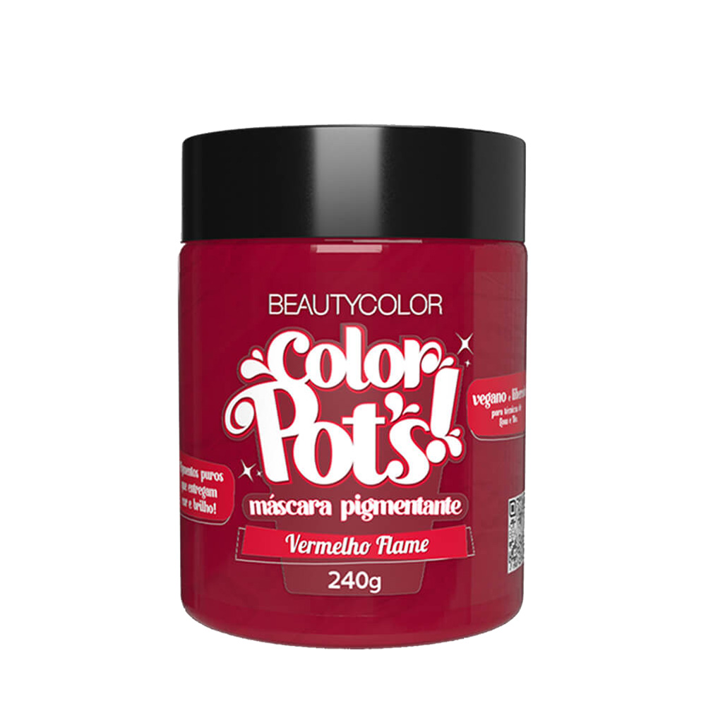 Kit Color Pots - Vermelho Flame e Diluidor