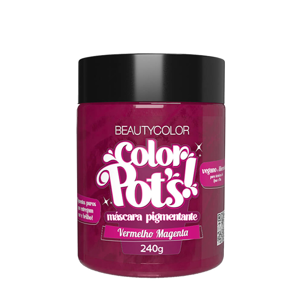 Kit Color Pots - Vermelho Magenta e Diluidor