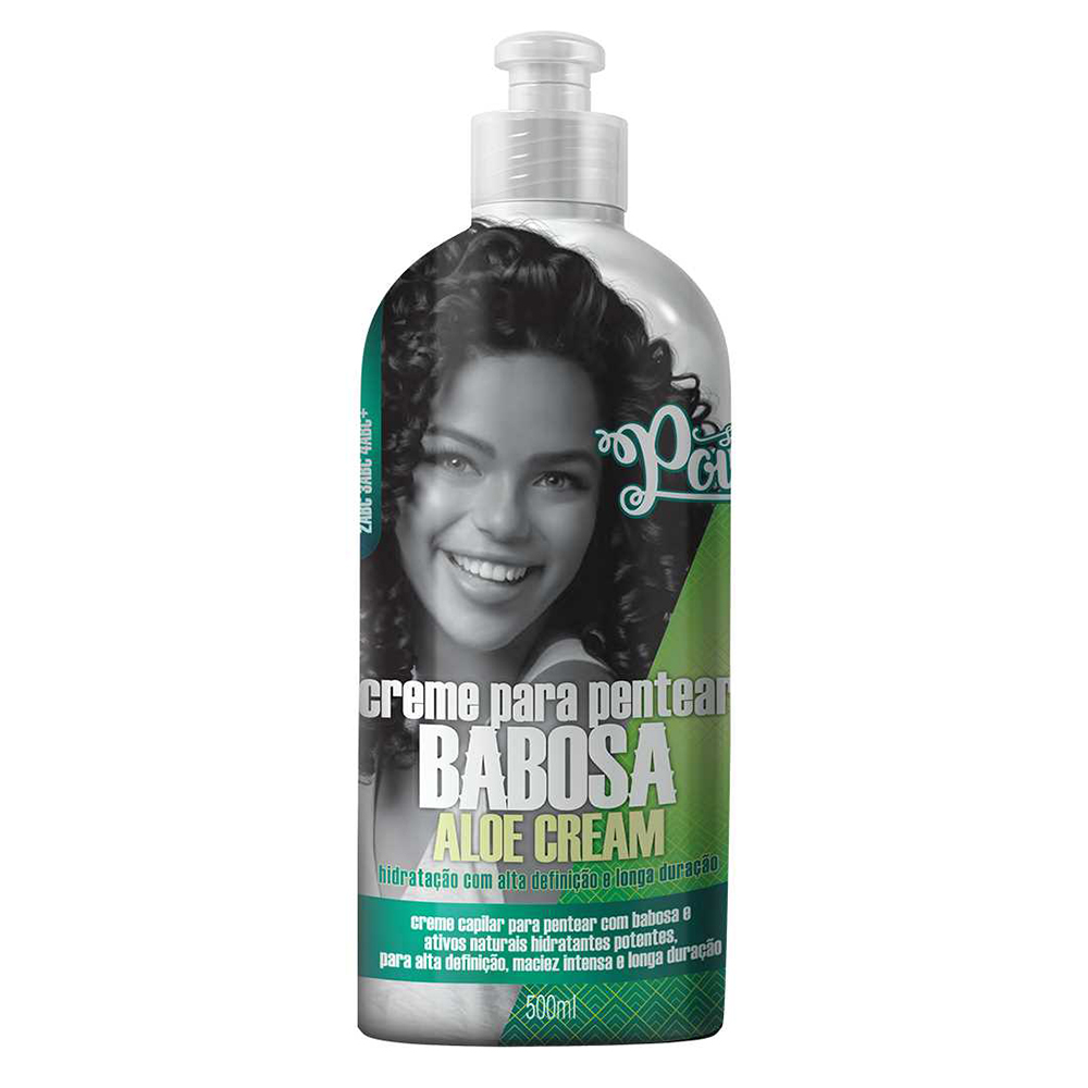 Kit Soul Power Aloe Babosa - Shampoo, Condicionador e Creme Para Pentear