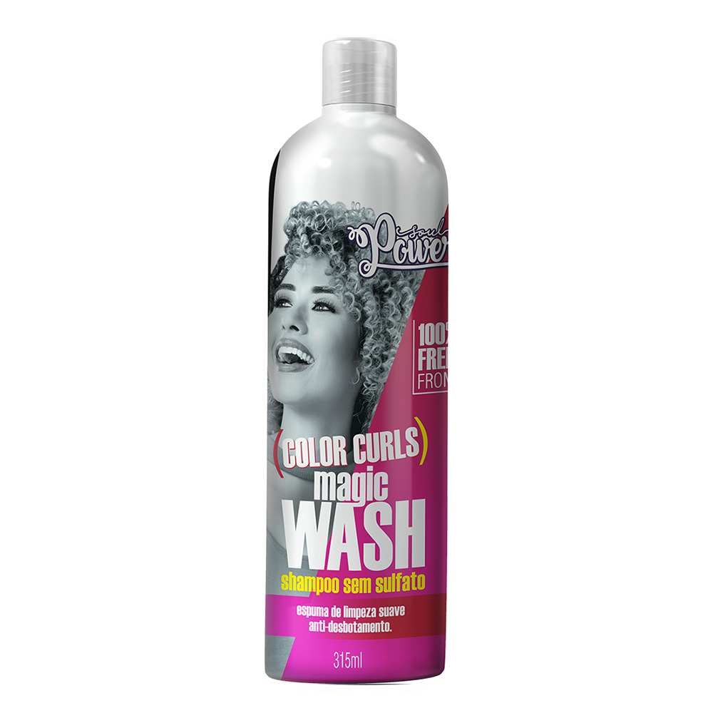 Kit Soul Power Color Curls - Shampoo, Condicionador e Creme Para Pentear