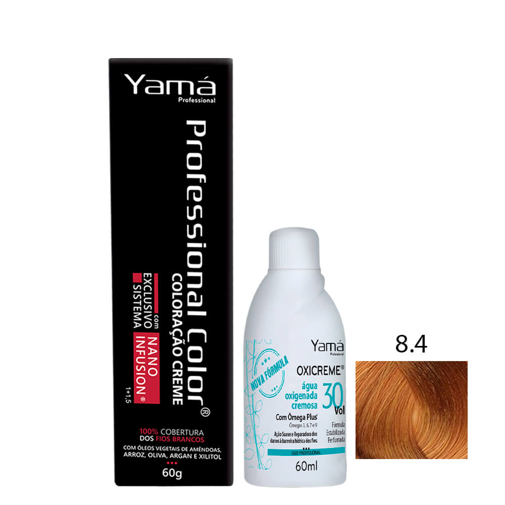 Kit Yamá Nano Infusion 8.4 e Oxigenada 30vol 9%