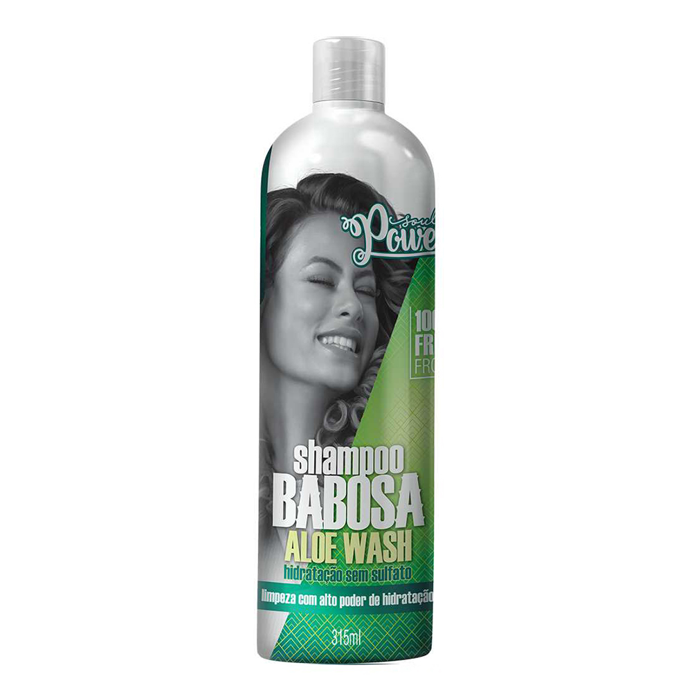 Soul Power Shampoo Aloe Wash Babosa - 315ml