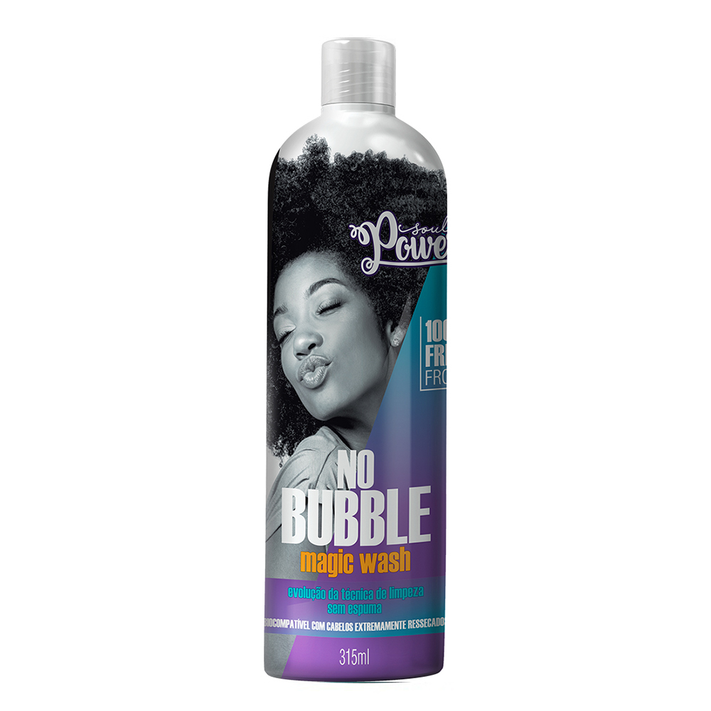 Soul Power Shampoo No Bubble Magic Wash - 315ml