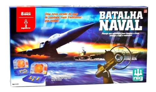 Jogo Batalha Naval - Nig Brinquedos