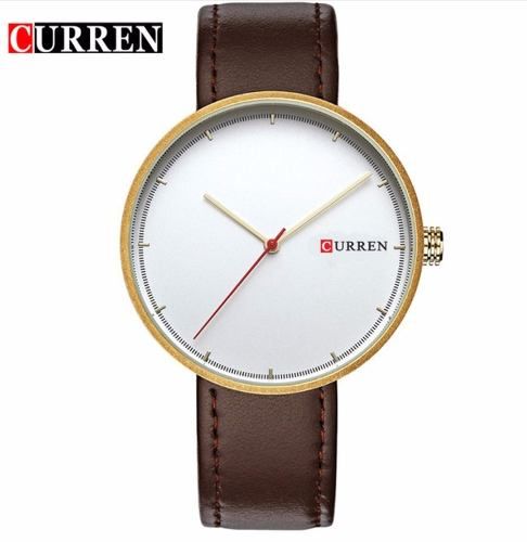 Relógio Masculino Curren Original 8223 Oriente Dourado