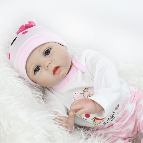 Boneca Bebe Reborn Linda Menina Princesa Pijama