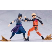 Action Figure Naruto Uzumaki + Sasuke Uchiha Pronta Entrega