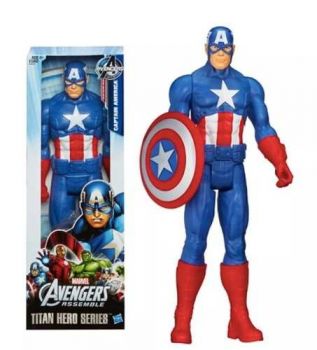 Boneco Capitão América Marvel 30c Vingadores Guerra Infinita