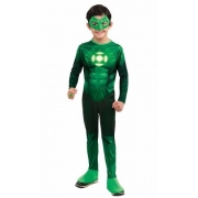 Fantasia Lanterna Verde Hal Jordan Infantil Longo