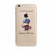 Capinha Case Capa Iphone 6 Plus Vingadores Capitão América