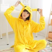 Fantasia Pijama Pokemon Pikachu Cosplay Picachu Fa020