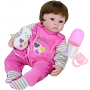 Boneca Laura Baby Nurse - Bebe Reborn - DUPL