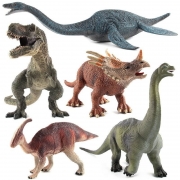 Dinossauro Borracha Grande Varios Modelos Brinquedo