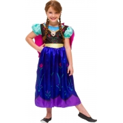 Fantasia Vestido Frozen Anna Premium - Original Disney
