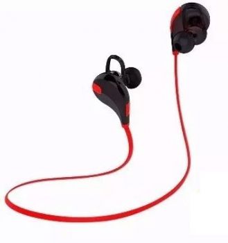 Fone Ouvido Headset Bluetooth Universal Celular Lc-777 Sem Fio Esporte Corrida BOAS Vermelho